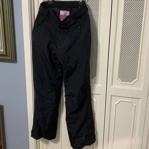 Polar edge ski pants in black